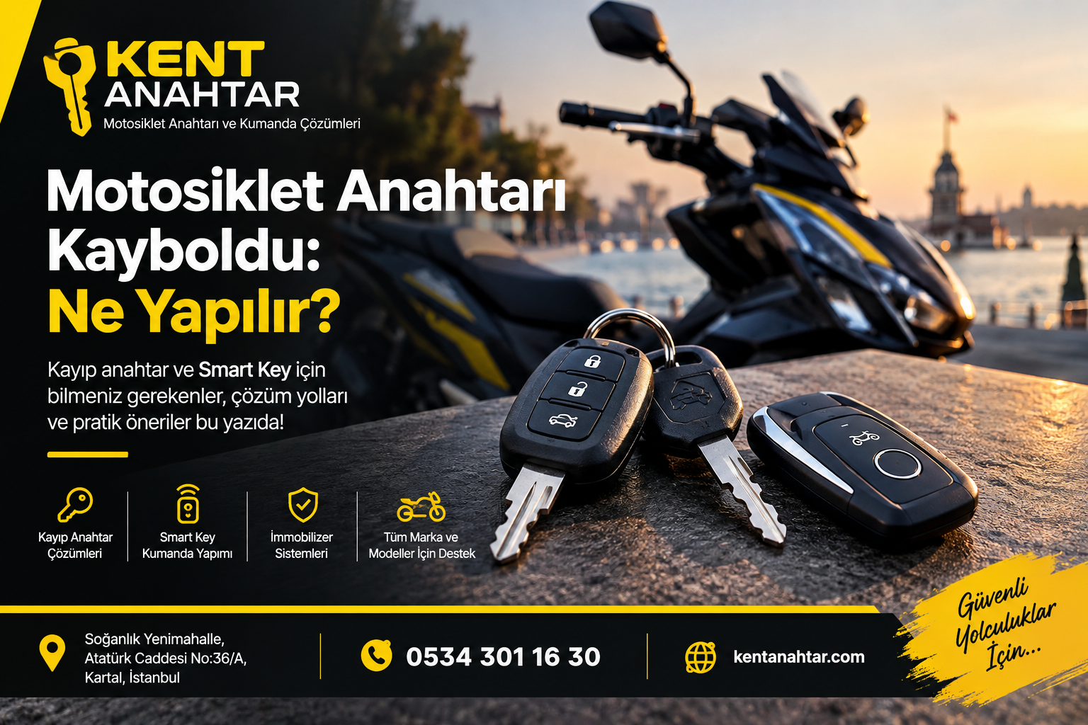 Motosiklet Anahtarı Kayboldu Ne Yapılır?e